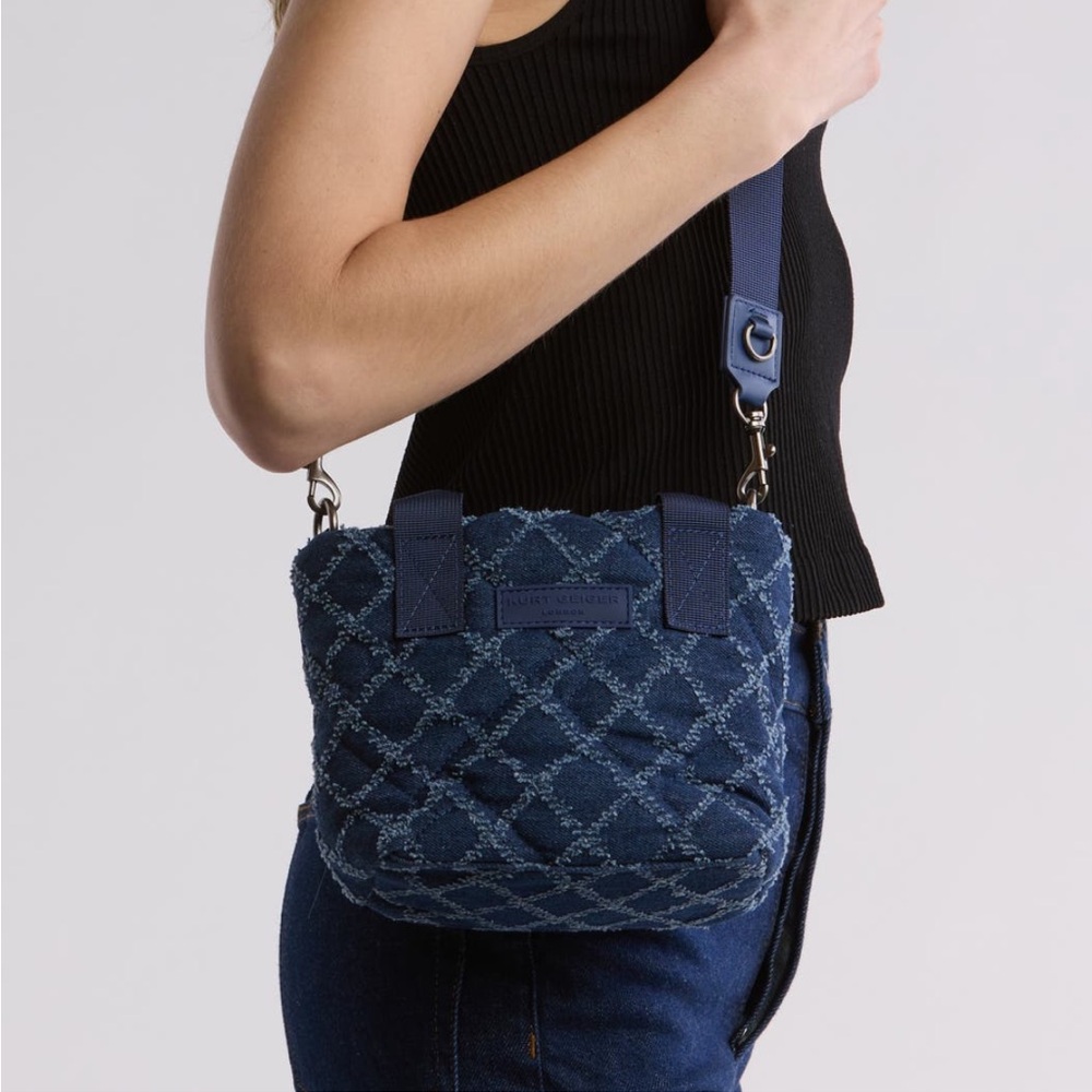 Kurt Geiger Blue Crossbody Bag - Picture 2 of 8
